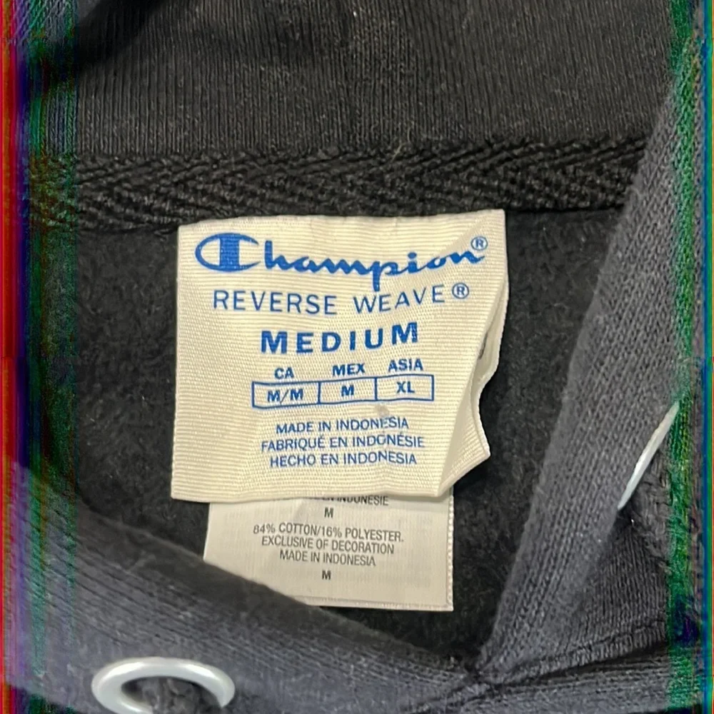 Champion X Cobra Kai No Mercy Hoodie in Black Size M - Picture 7 of 9